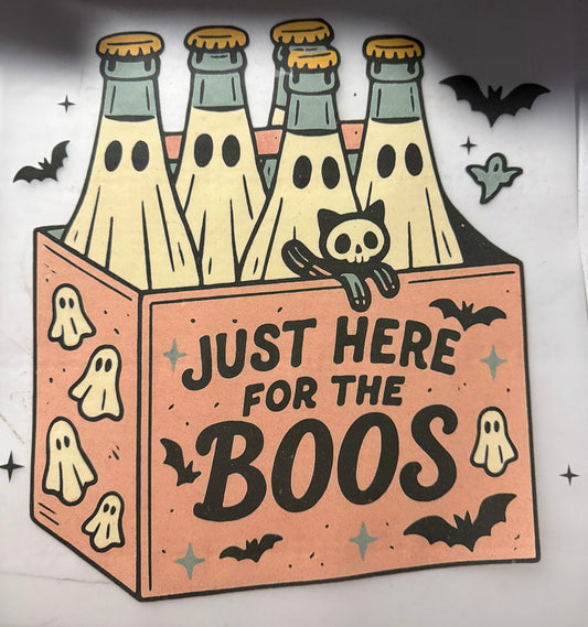 JUST HERE FOR THE BOOS