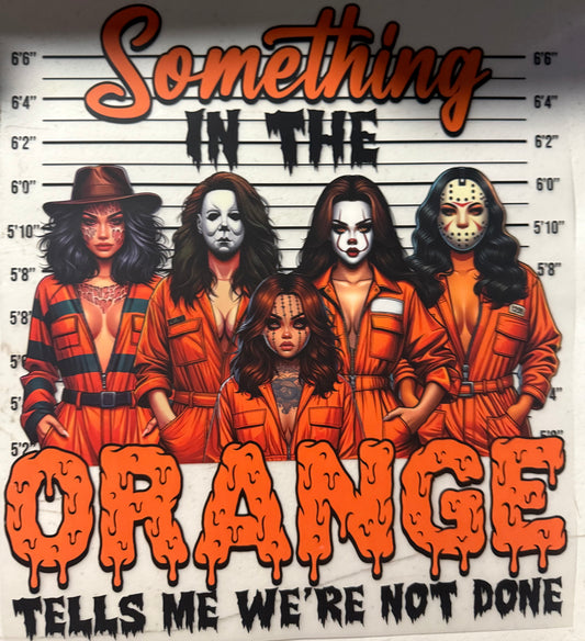 SOMETHING IN ORANGE
