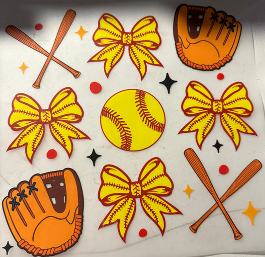 SOFTBALL BOWS GLOVE