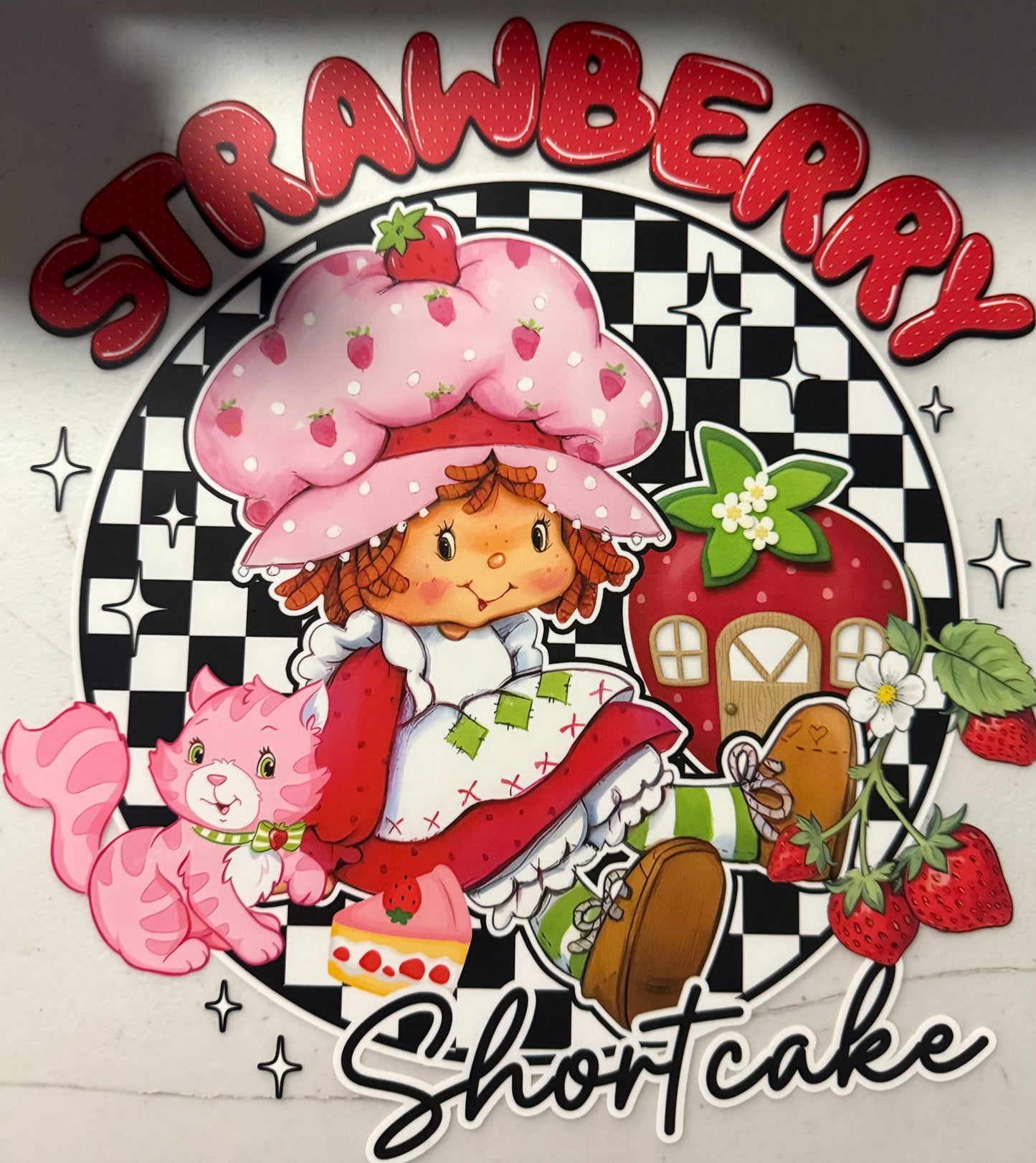 STRAWBERRY SHORTCAKE CHECKERED
