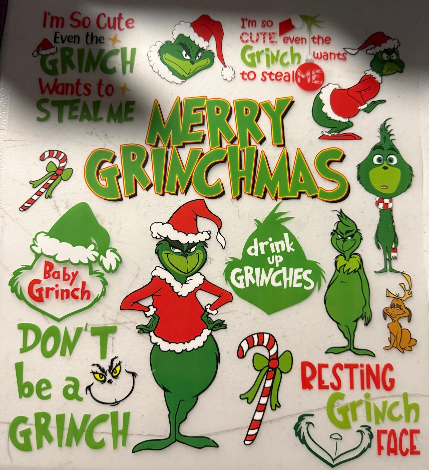 MERRY RINCHMAS GREEN GUY DONT BE A RINCH