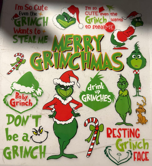 MERRY RINCHMAS GREEN GUY DONT BE A RINCH
