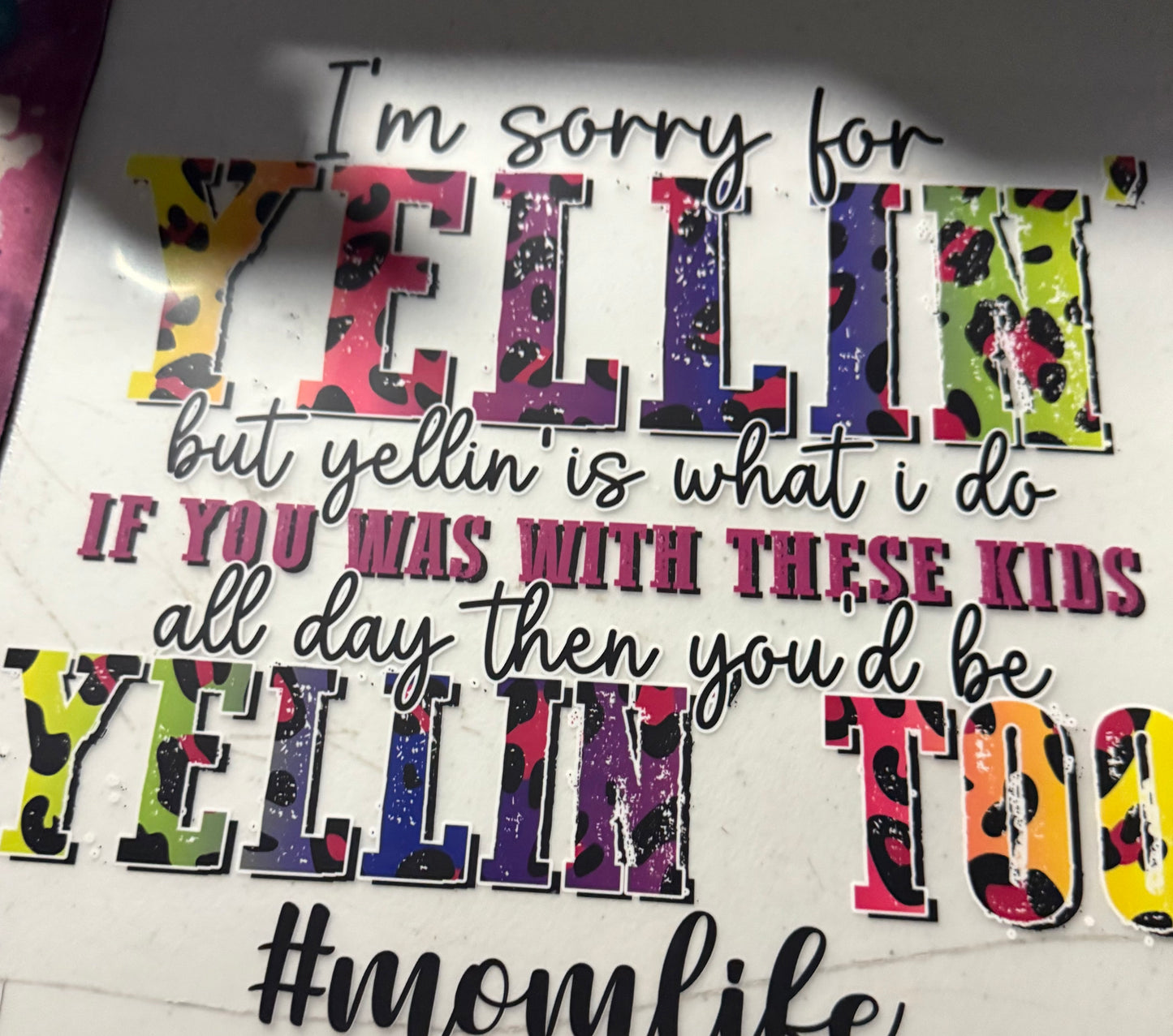 IM SORRY FOR YELLING BUT YELLIN