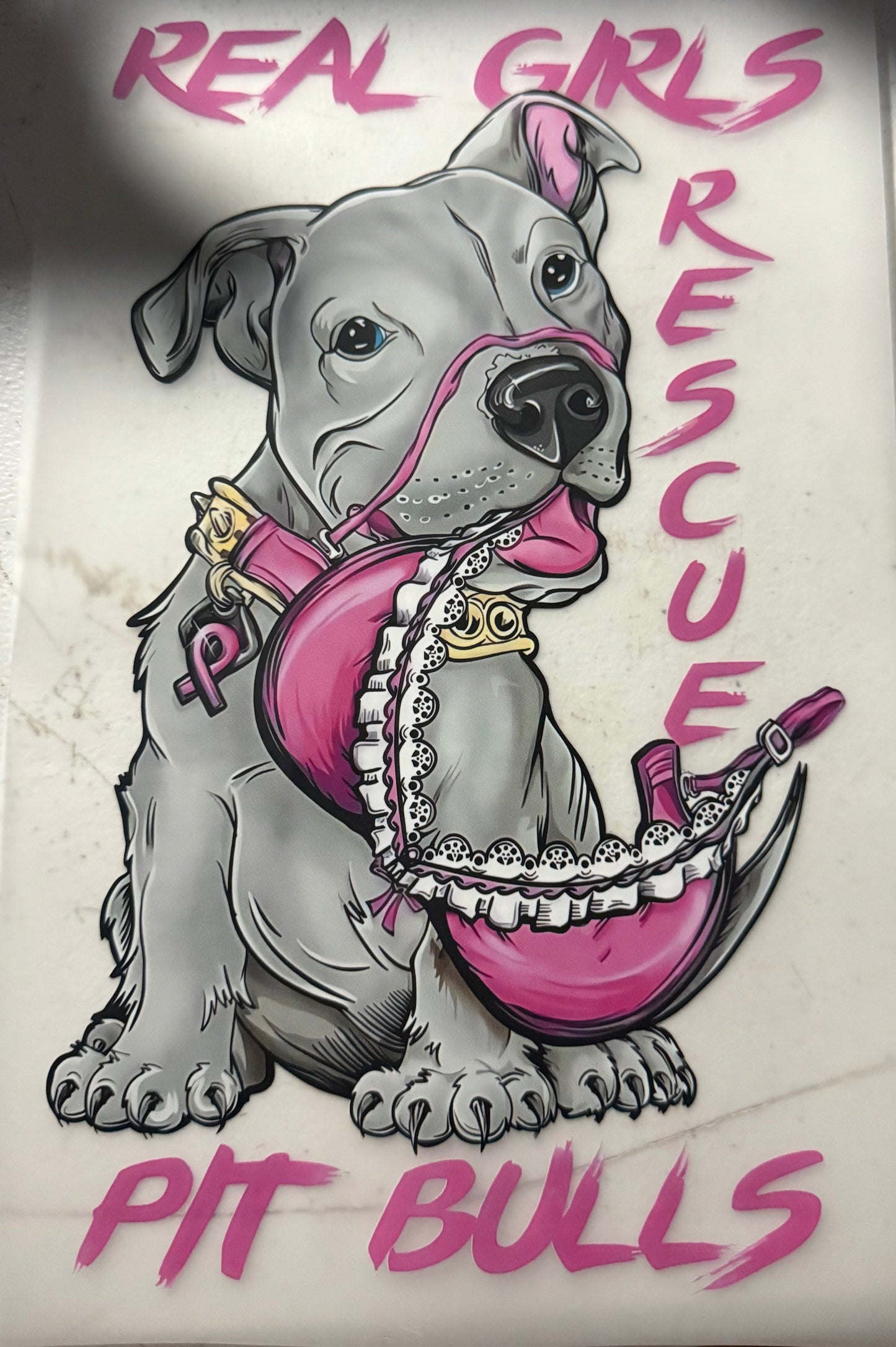 REAL GIRLS RESCUE PITBULLS