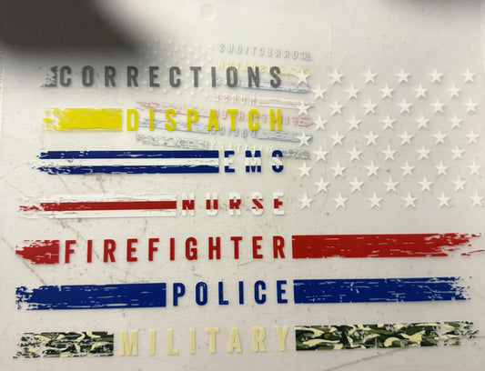 FIRST RESPONDERS FLAG