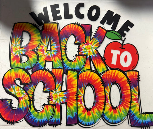 WELCOME BACK TO SCHOOL