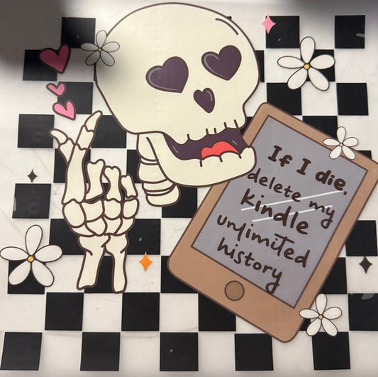 IF I DIE DELETE MY KINDLE HISTORY