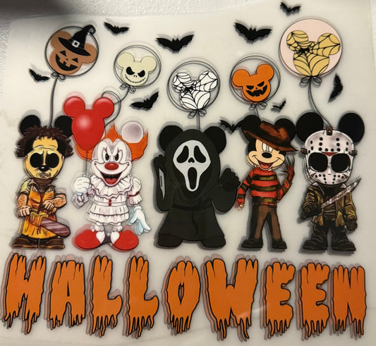 HALLOWEEN SPOOKY CHARACTERS