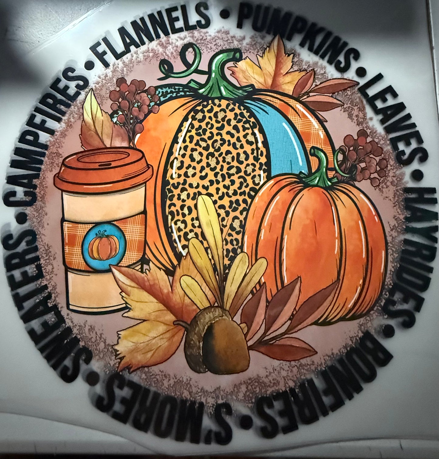 CAMPFIRES FLANNELS PUMPKINS