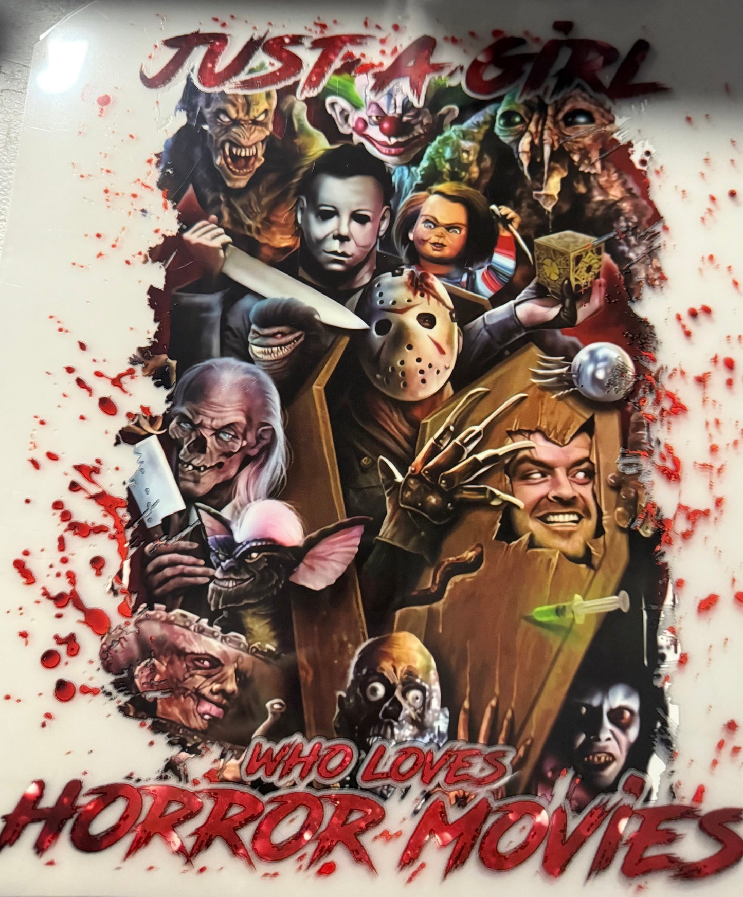 JUAT A GIRL WHO LOVES HORROR MOVIES