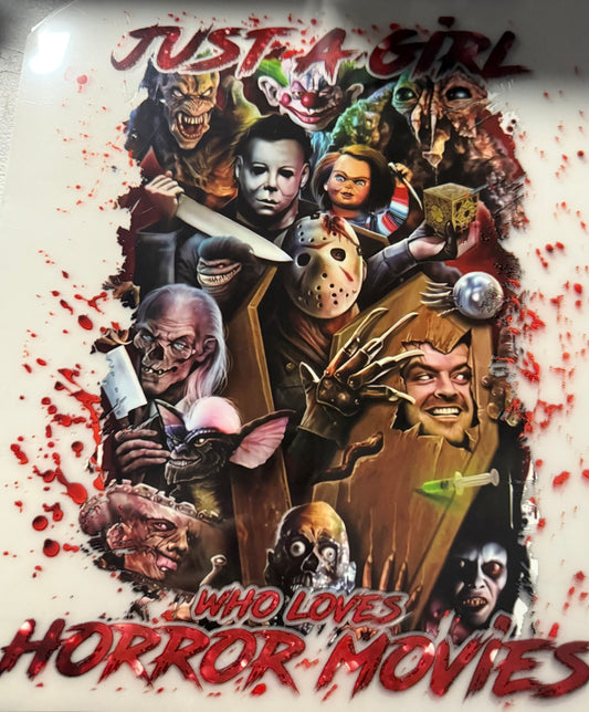 JUAT A GIRL WHO LOVES HORROR MOVIES