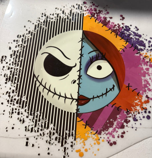 JACK SALLY FACES GLOW IN THE DARK