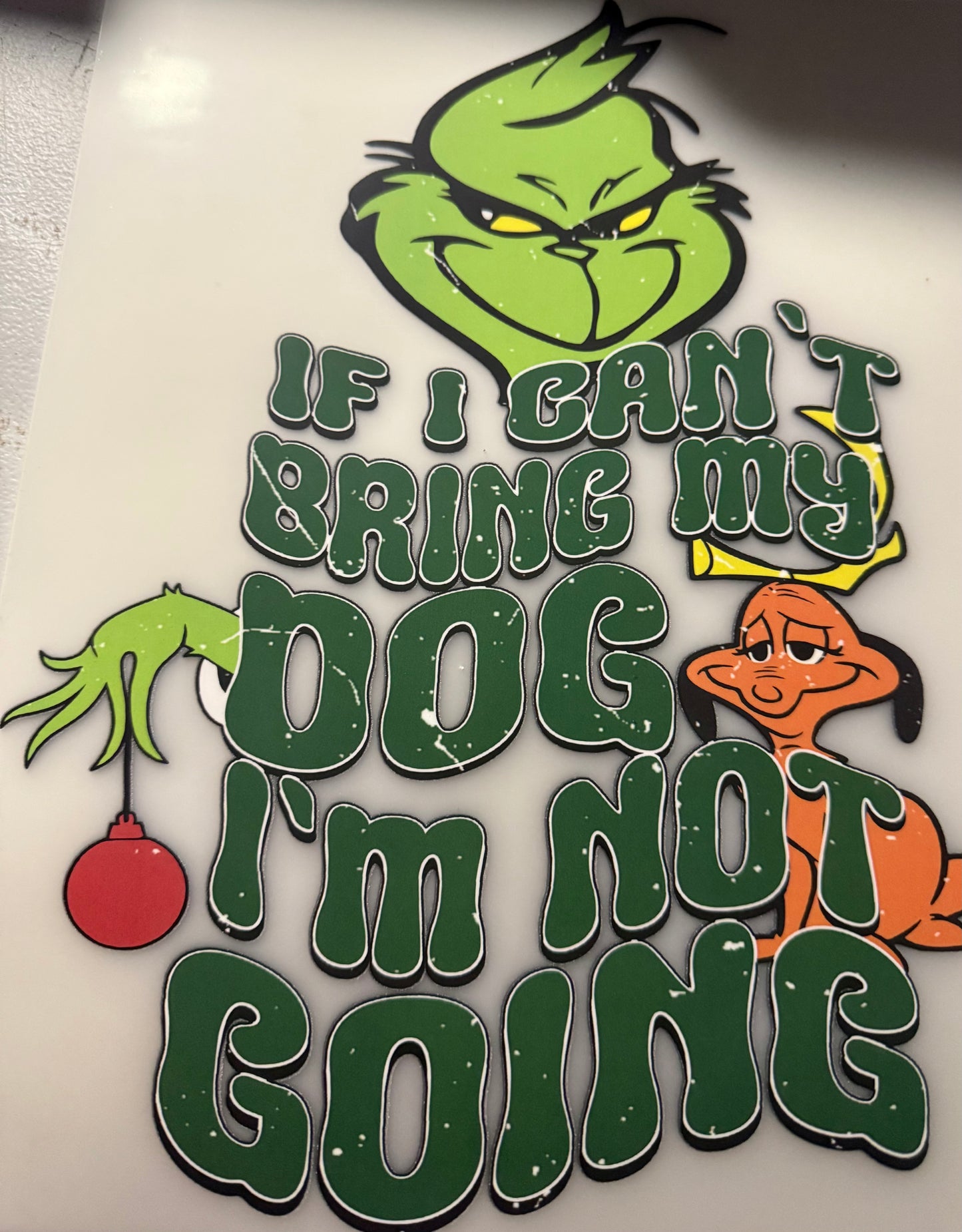 IF I CANT BRING MY DOG IM NOT GOING