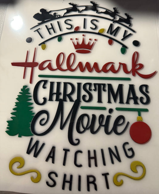 HALMARK CHRISTMAS MOVIE WATCHING SHIRT