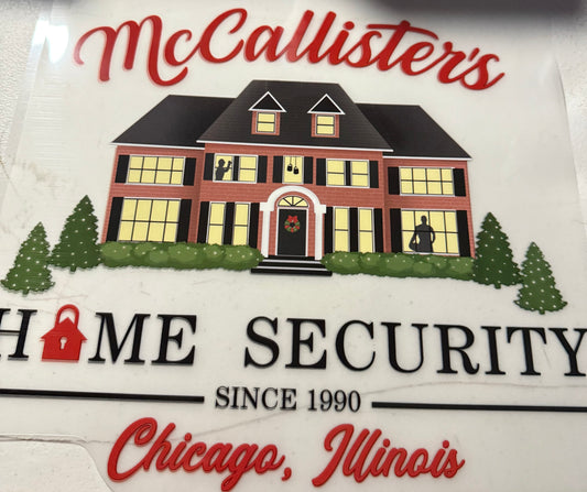 MCCALLISTER HOME SECURITY