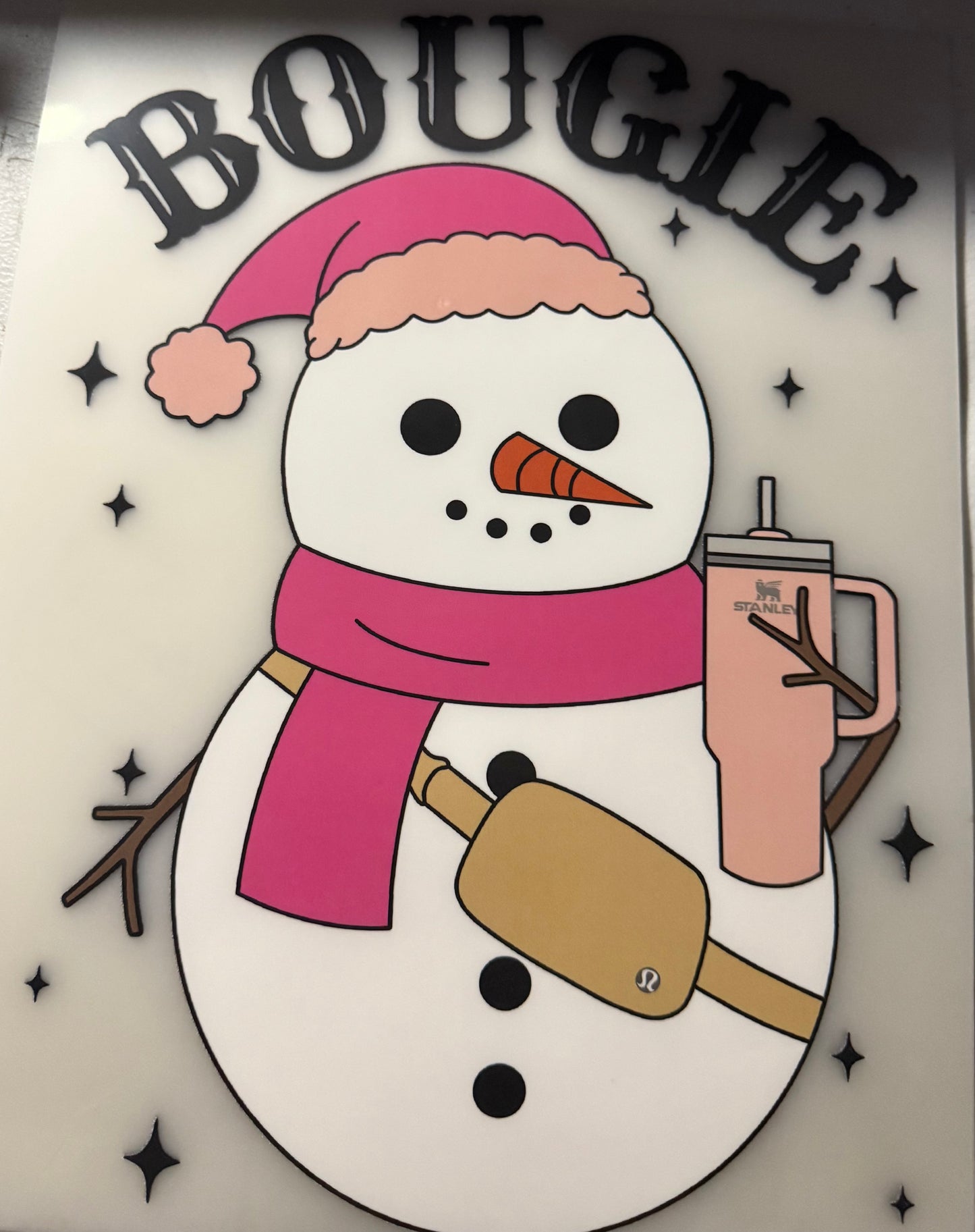 BOUGIE SNOWMAN