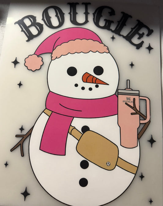 BOUGIE SNOWMAN