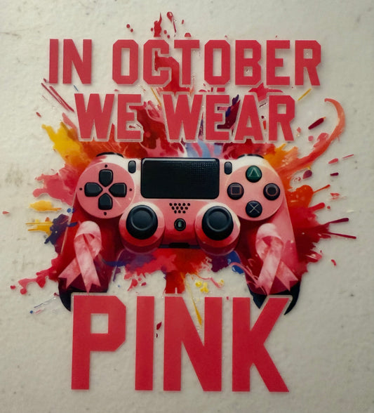 IN OCTOBER WE WEAR PINK POCKET