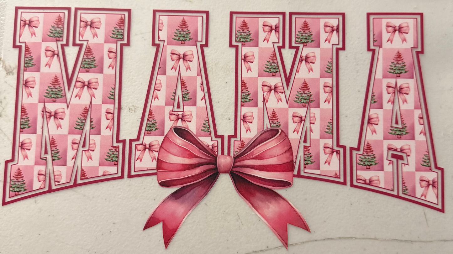 MAMA PINK WITH BOW