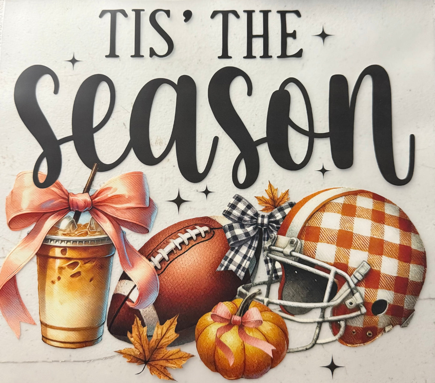 TIS THE SEASON CHECKERED HELMET