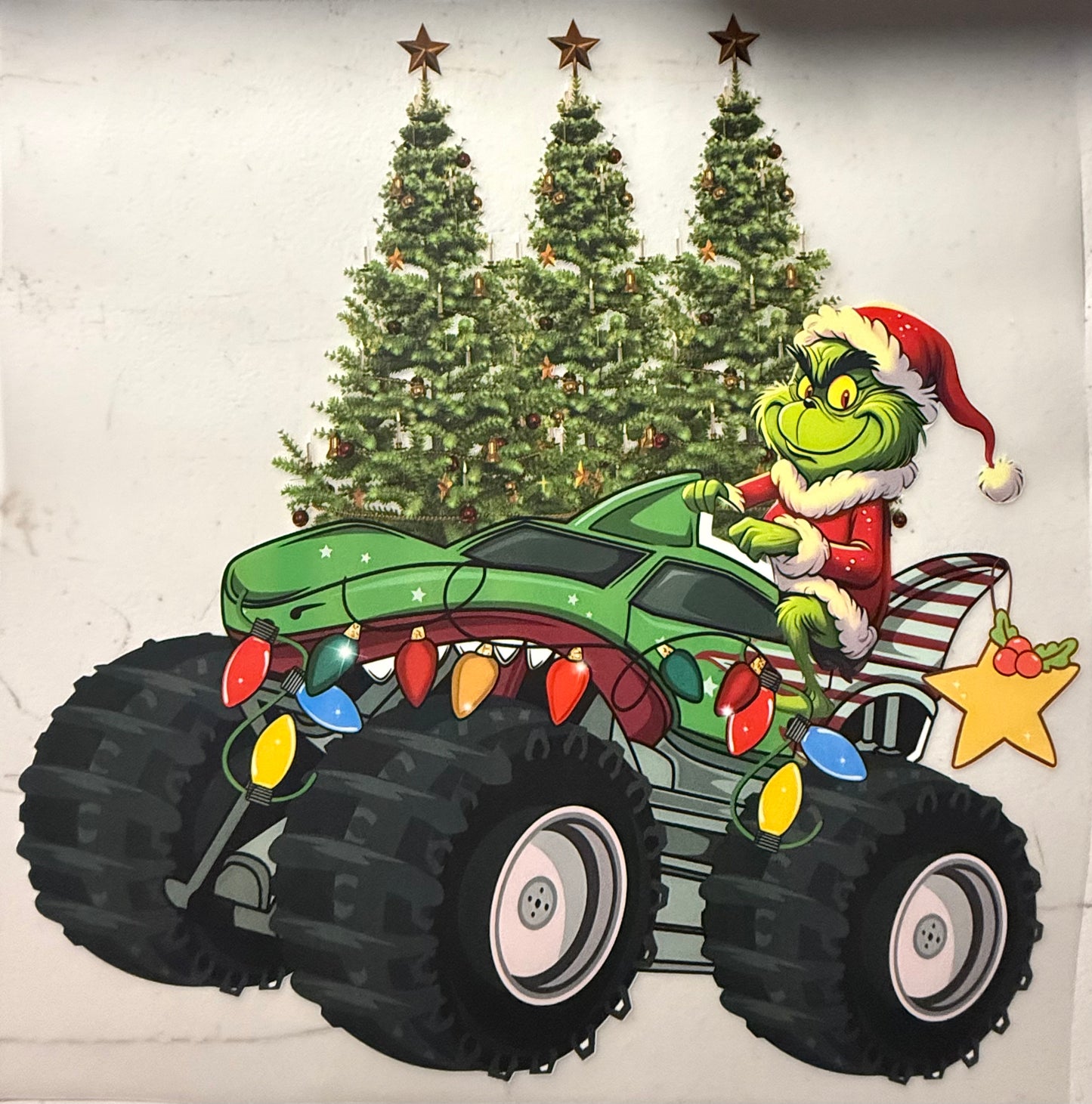 MONSTER TRUCK GREEN GUY