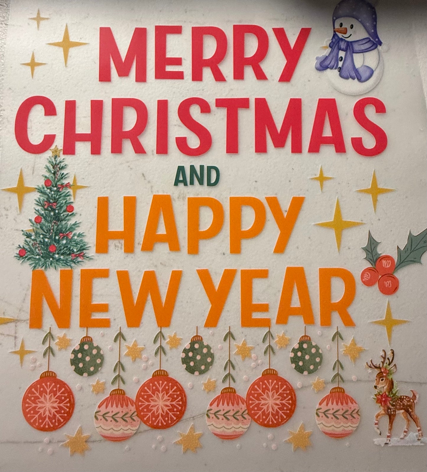 MERRY CHRISTMAS AND HAPPY NEW YEAR