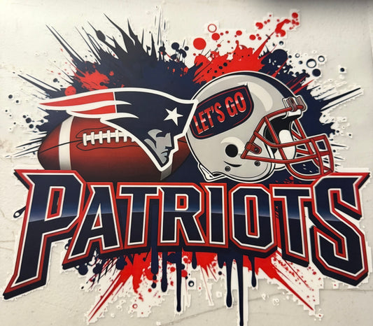 PATRIOTS PAINT SPLATTER