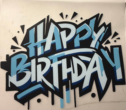 HAPPY BIRTHDAY BLUE