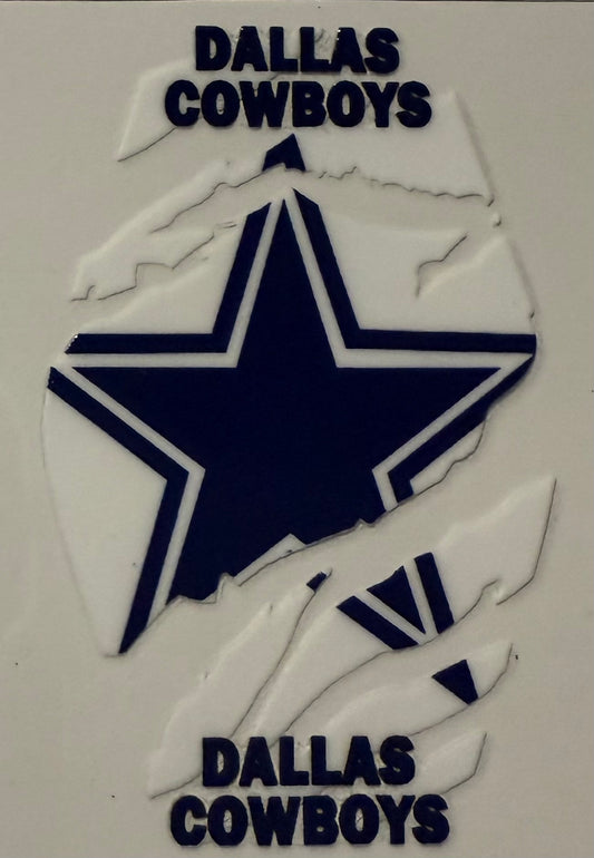 DALLAS COWBOYS MOTEL KEYCHAIN DECAL
