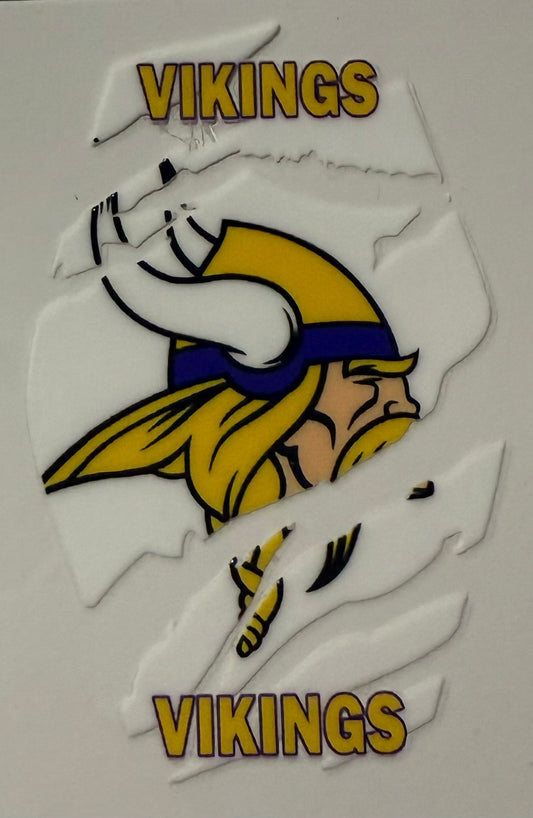 VIKINGS MOTEL KEYCHAIN DECAL