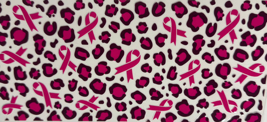 CHEETAH PINK RIBBONS