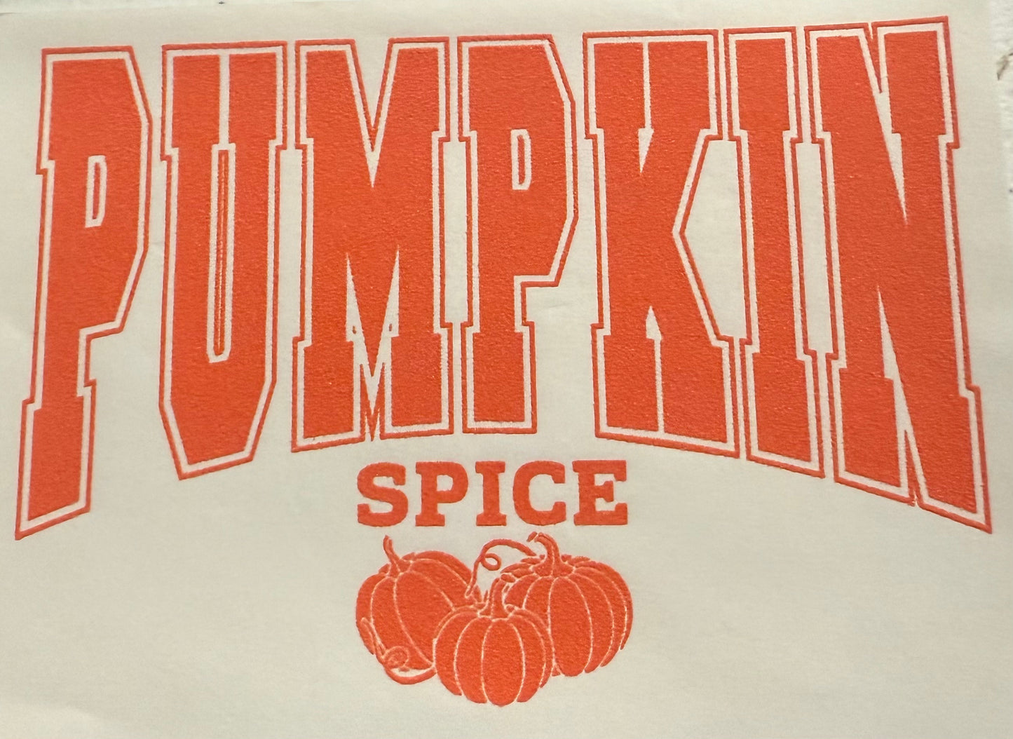 PUMPKIN SPICE ORANGE POCKET SINGLE COLOR