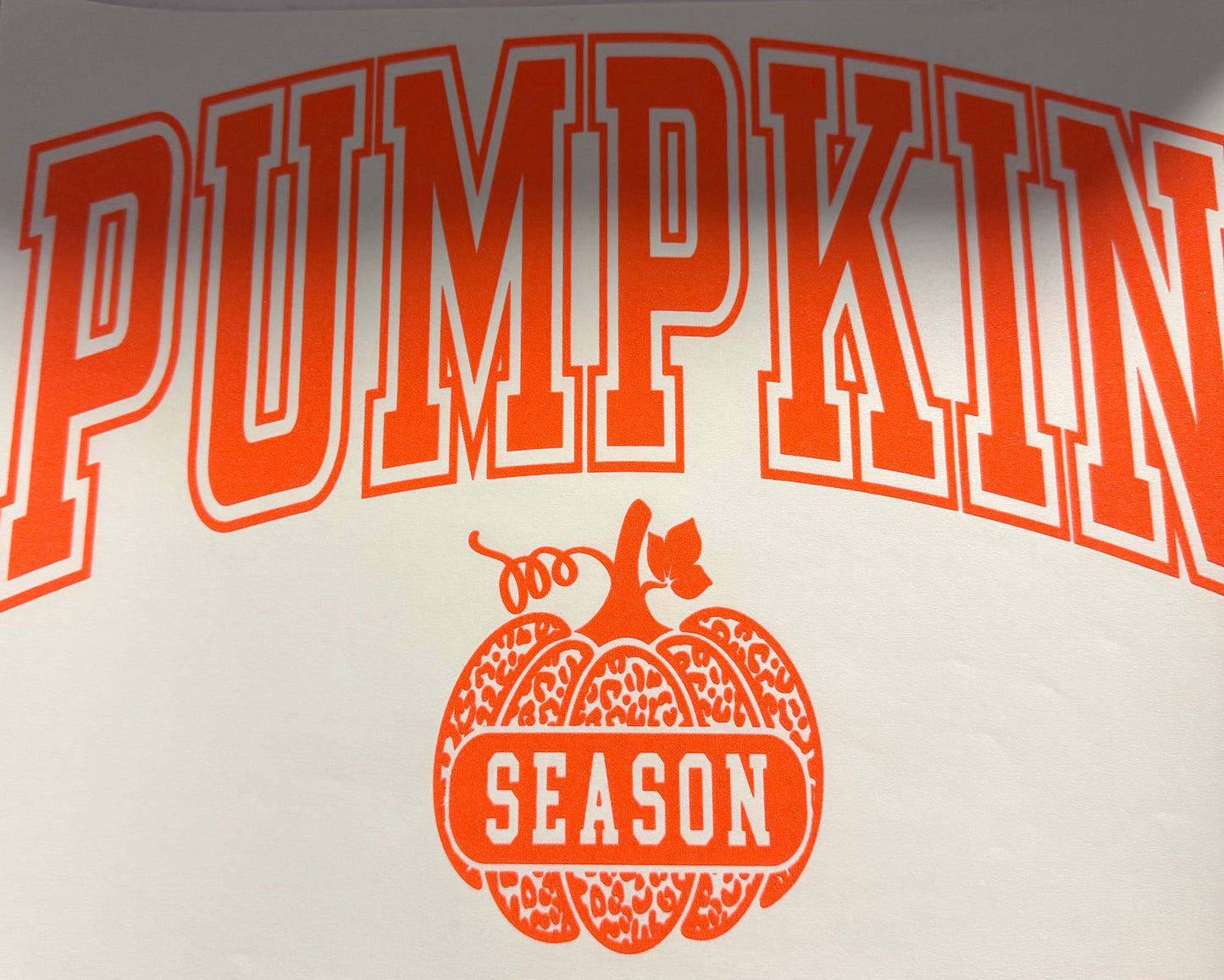 PUMPKIN SEASON ORANGE SINGLE COLOR