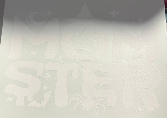 MOMSTER SINGLE COLOR WHITE