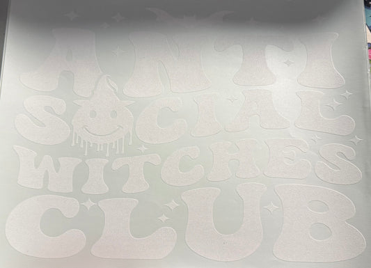 ANTI SOCIAL WITCHES CLUB SINGLE COLOR