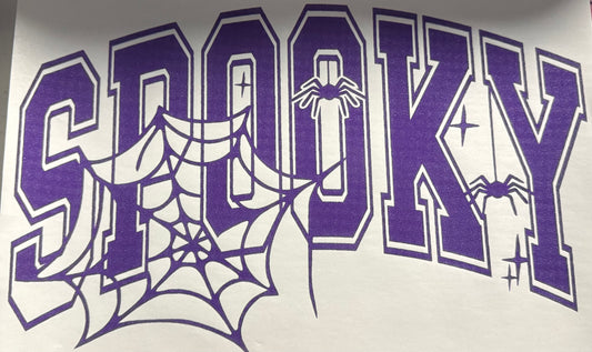 SPOOKY PURPLE SINGLE COLOR