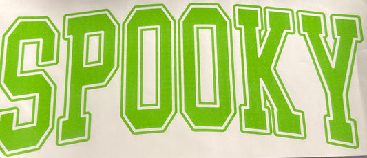 SPOOKY GREEN SINGLE COLOR