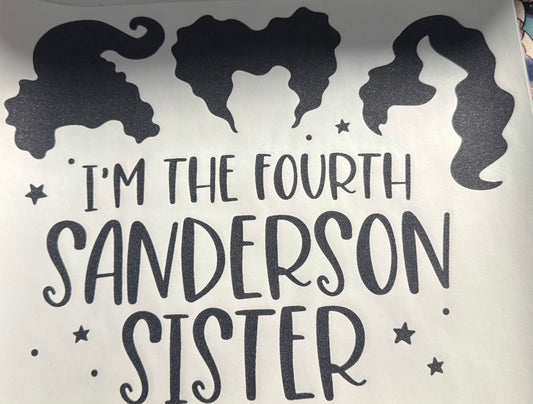 IM THE FOURTH SANDERSON SISTER SINGLE COLOR