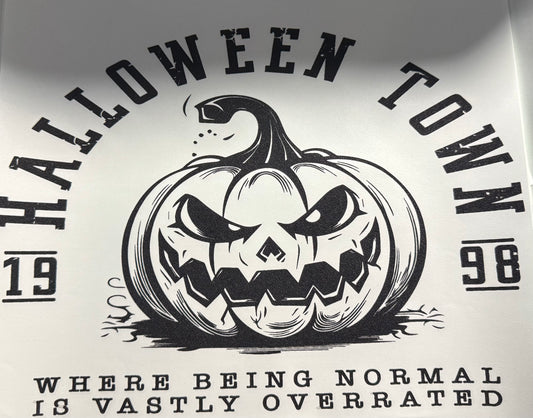 HALLOWEEN TOWN 1998 SINGLE COLOR
