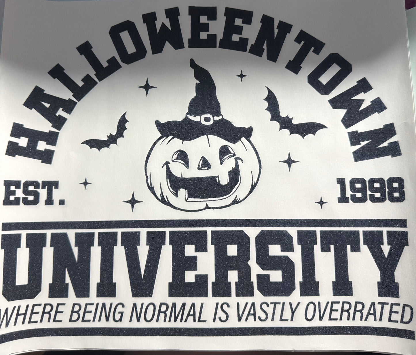 HALLOWEENTOWN UNIVERSITY SINGLE COLOR