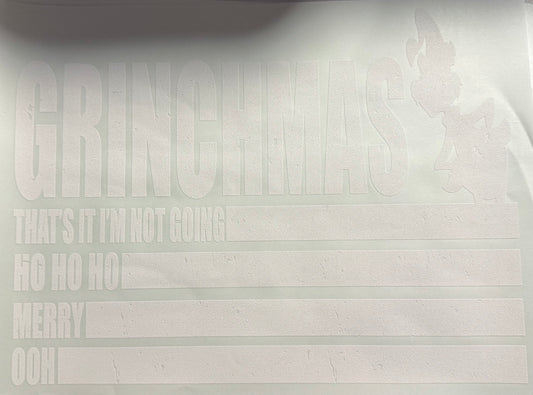 GRINCHMAS WHITE