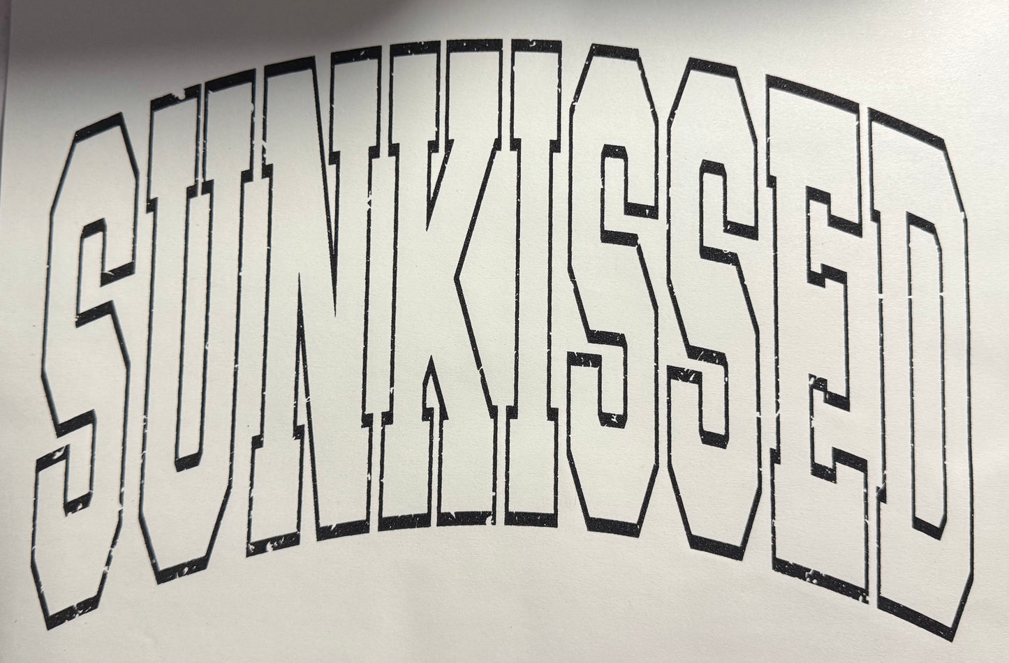 SUNKISSED BLACK OUTLINE