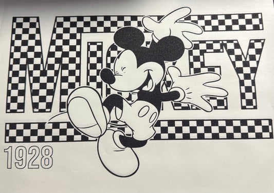 CHECKERED MICKEY