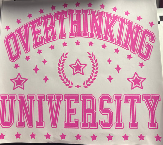 OVERTHINKING UNIVERSITY