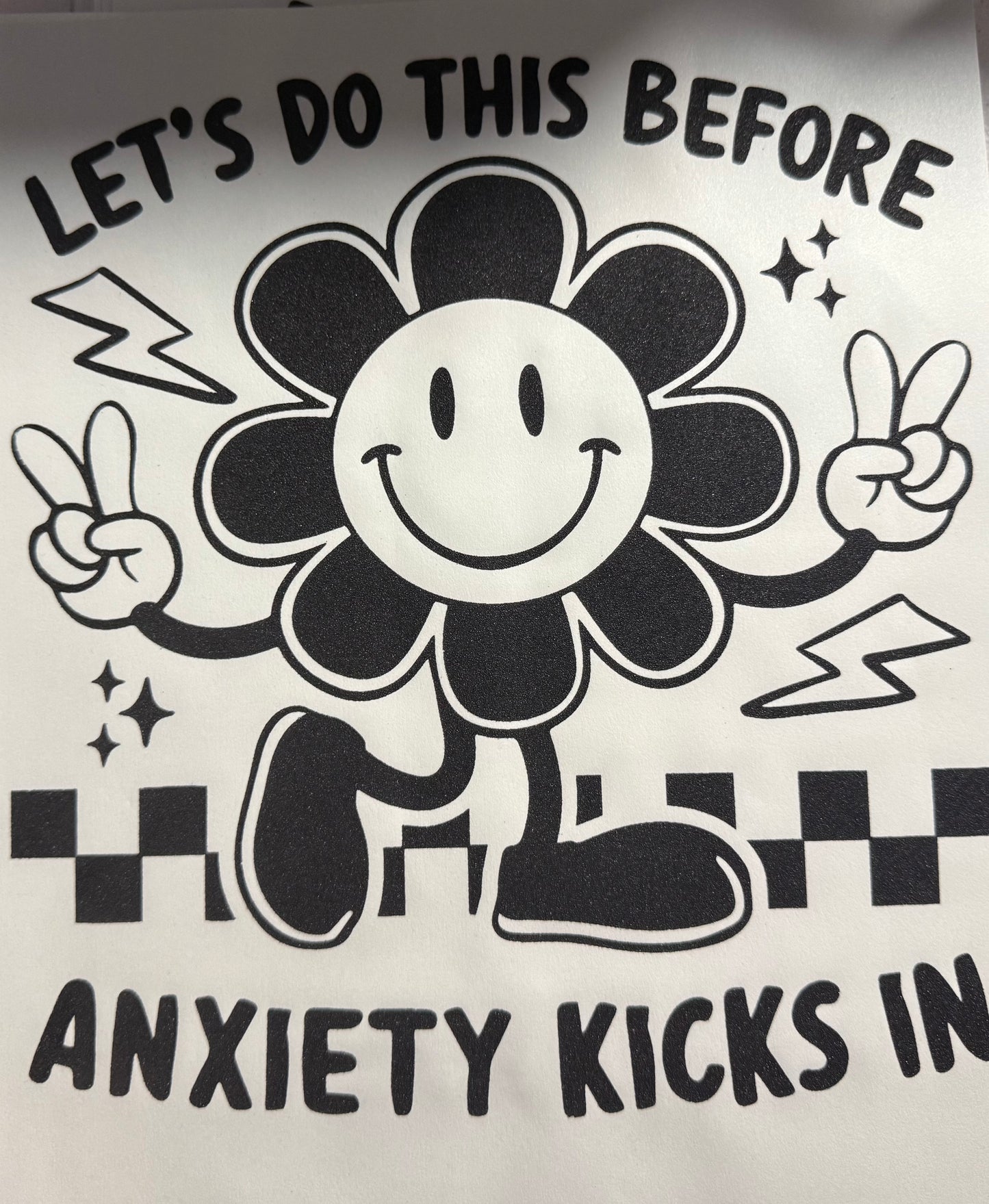 LETS DO THIS BEFORE ANXIETY KICKS IN