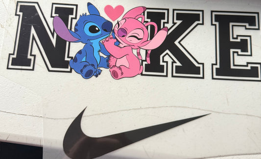 IKE BLUE AND PINK ALIENS