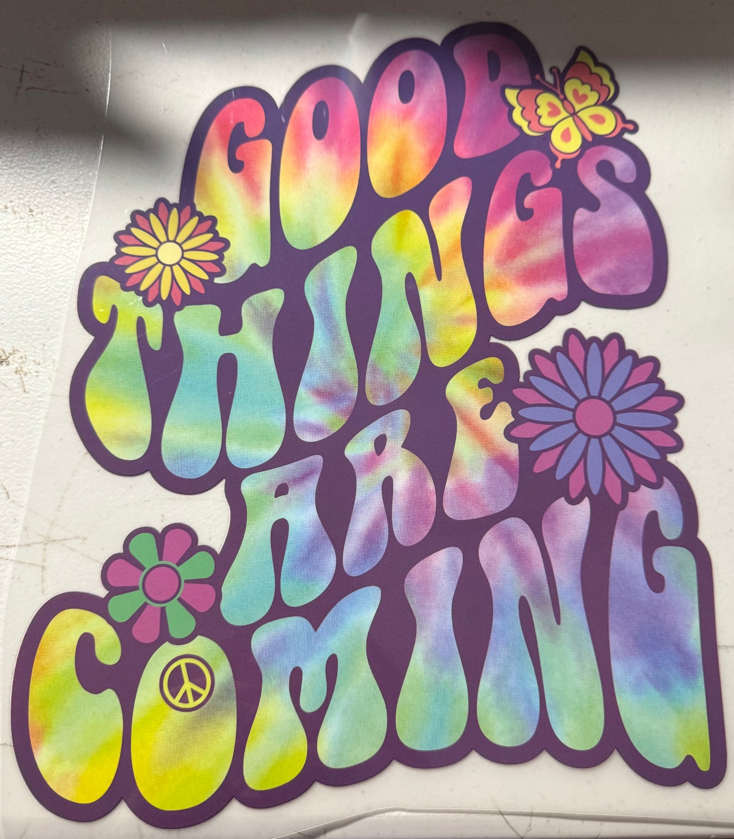 GOOD THINGS ARE COMING