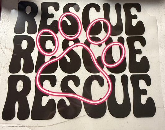 RESCUE RESCUE RESCUE