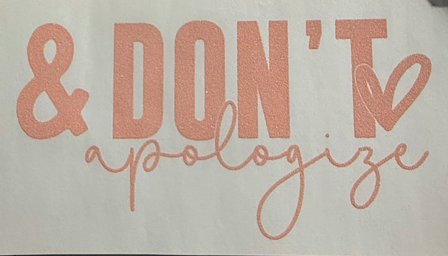 BE YOURSELF WITH POCKET OR CAN ADD TO SLEEVE OF CREW NECK