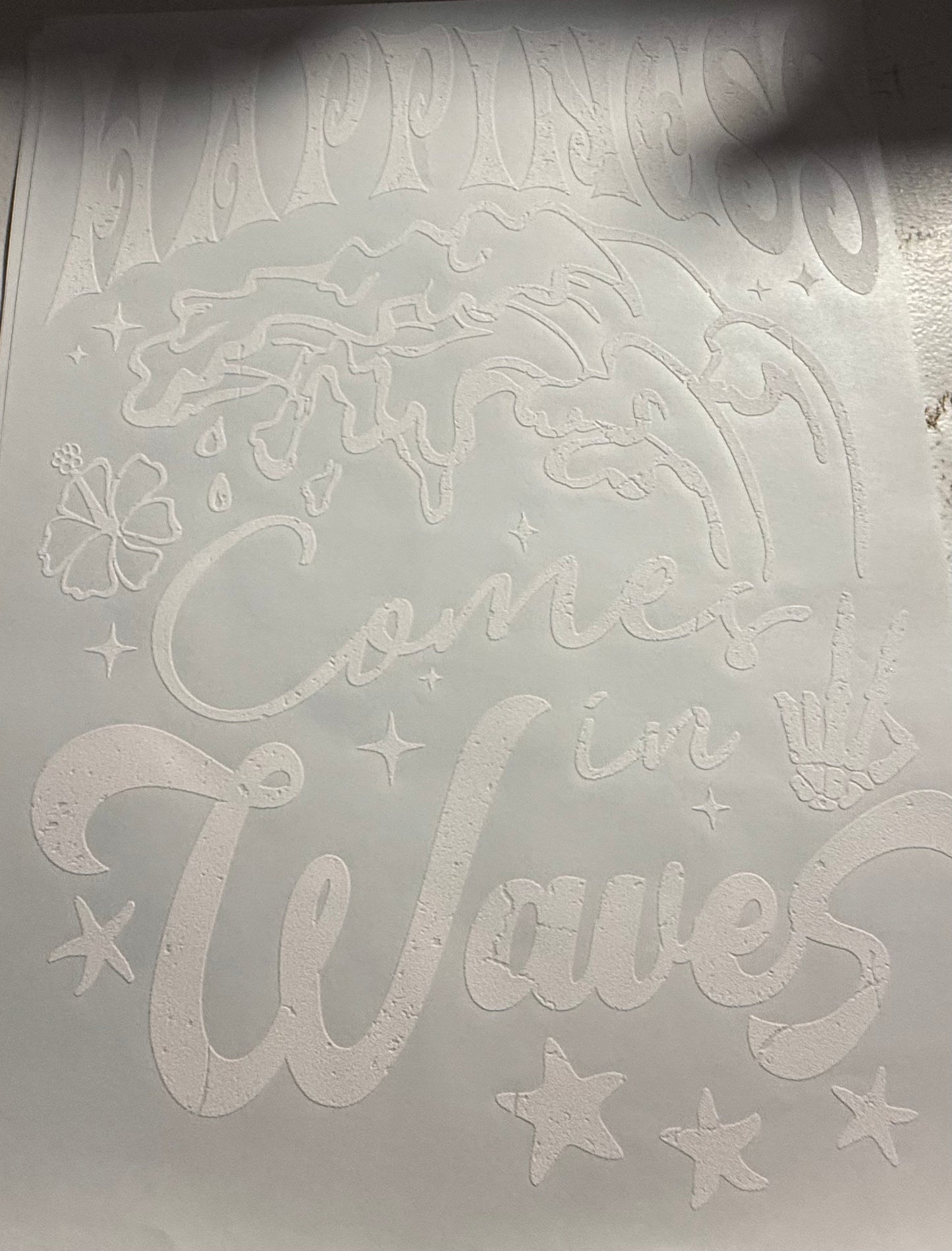 HAPPINESS COMES IN WAVES